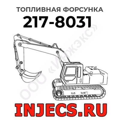 Топливная форсунка Caterpillar 217-8031 (2178031)
