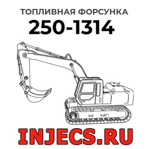 Топливная форсунка 250-1314 