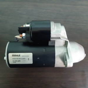 Стартер AZE2156 / 11.131.265 / 18-256 Mahle 24V, 2.5kW, для двигателя Perkins 403,404 серии, JCB